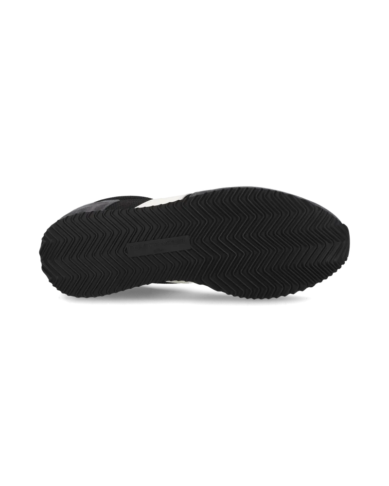 Sneakers Blville Men, Black White Beige