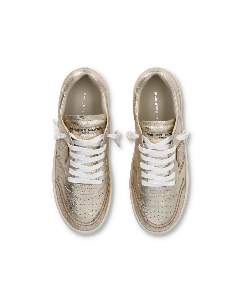 Sneakers Nice Tennis Women, Gold