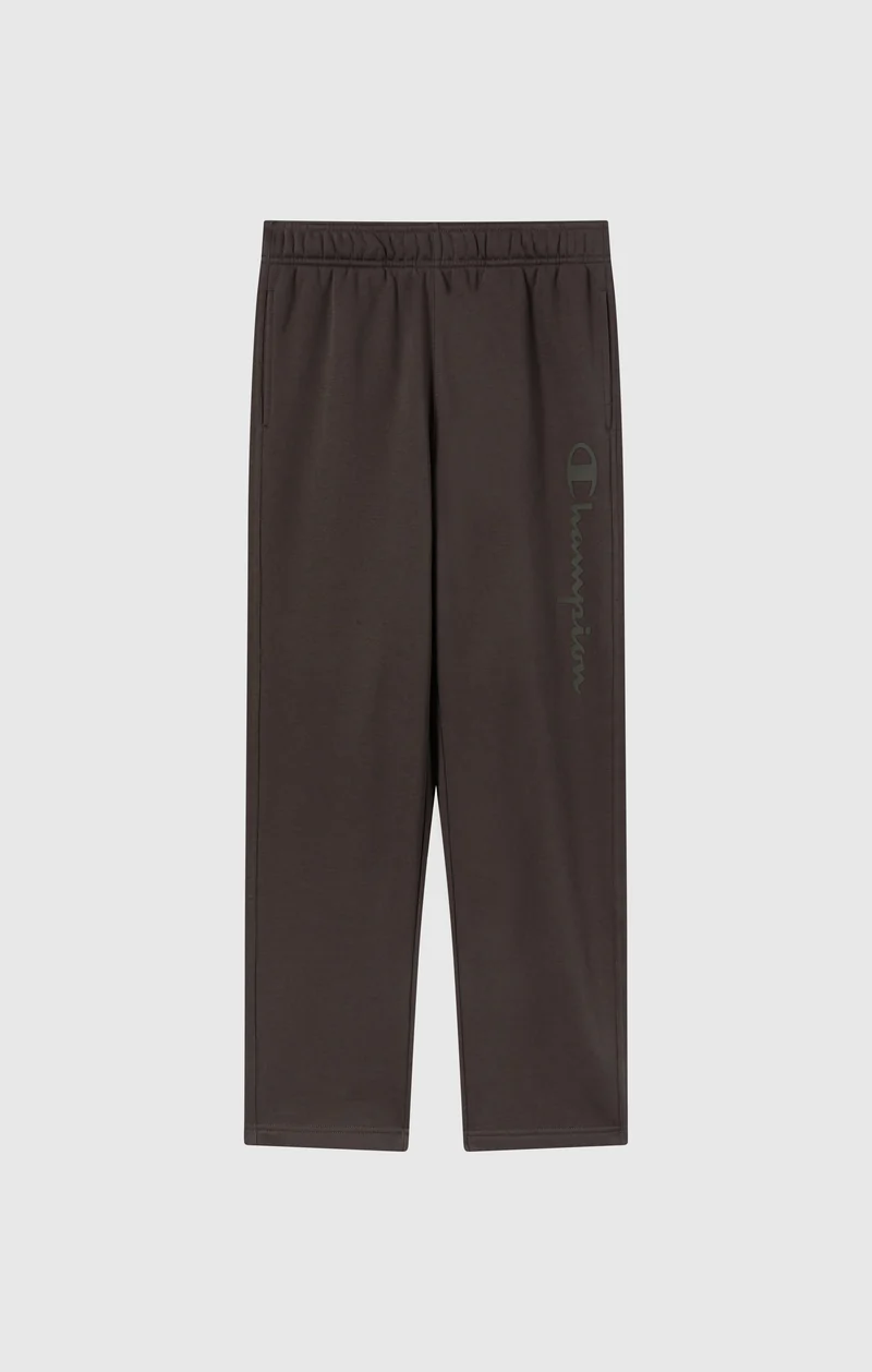 Men’s Straight Hem Trousers with Brushed Interior