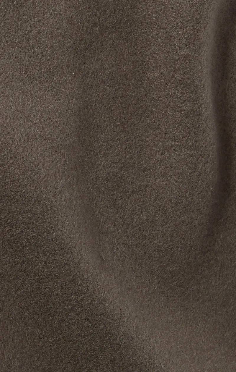 Men’s Straight Hem Trousers with Brushed Interior