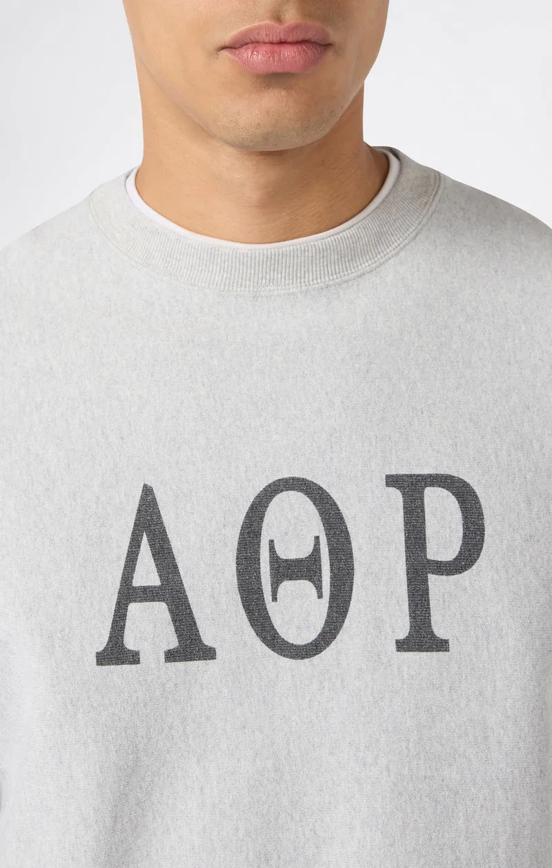Men’s Reverse Weave Reversible Crewneck Sweatshirt with Brushed Interior