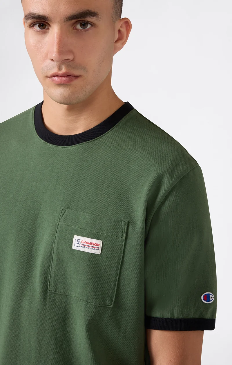 Men’s Heavyweight Short Sleeve Pocket T-Shirt