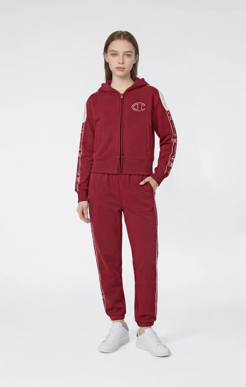 Girls’ Trousers with Elasticated Cuffs and Tape
