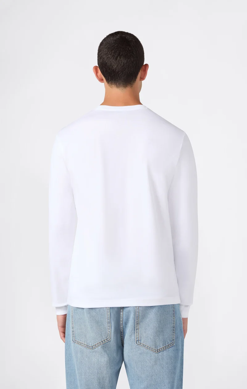 Men’s Cotton Long Sleeve T-Shirt with C Logo