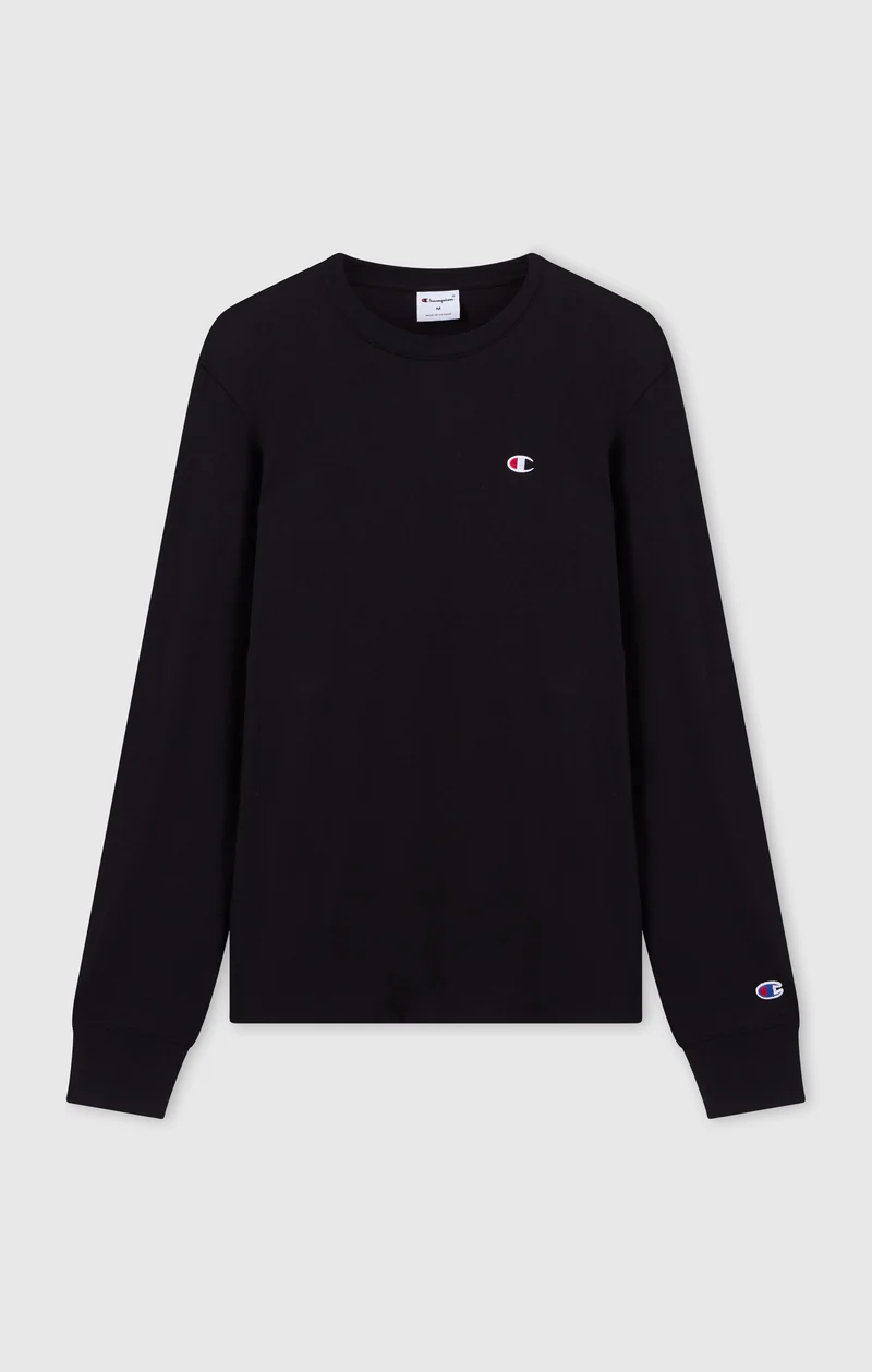 Men’s Cotton Long Sleeve T-Shirt with C Logo