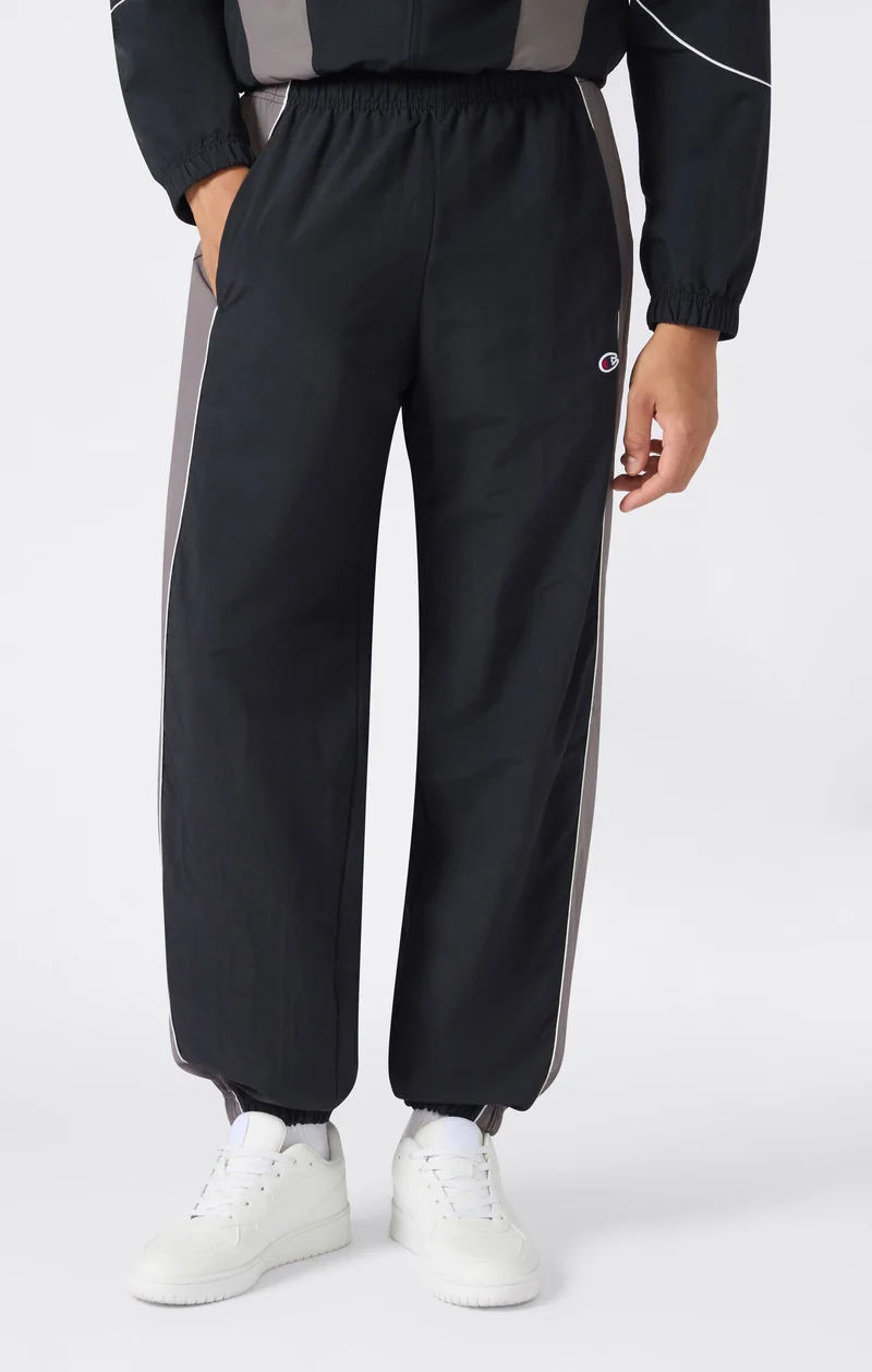 Men’s Nylon Trousers with Elasticated Cuffs