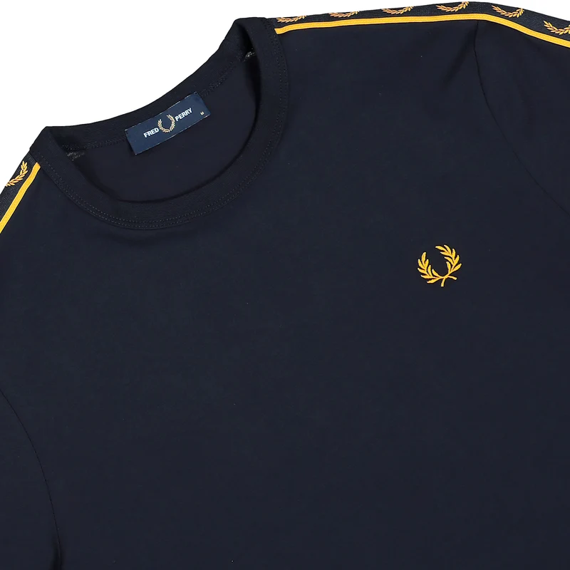 Contrast Tape Ringer T-Shirt