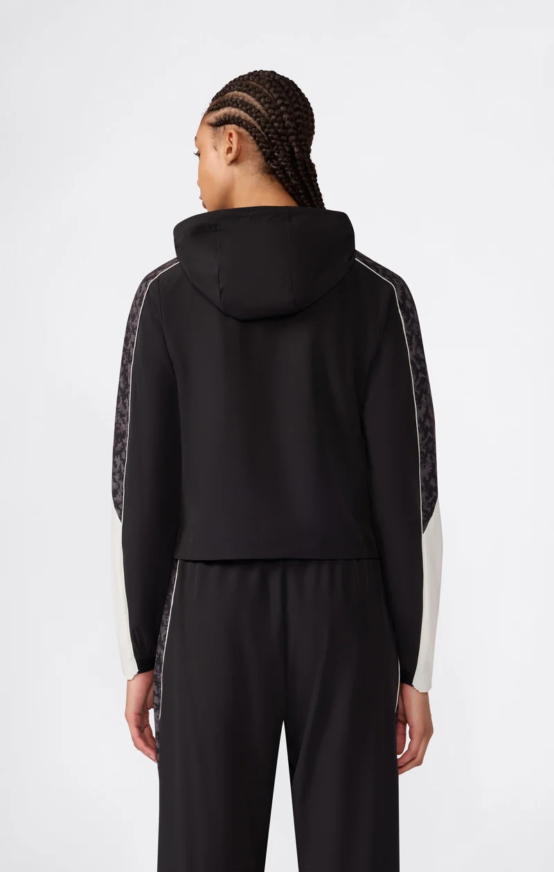 Women’s Cropped Full-Zip Hooded Sweatshirt