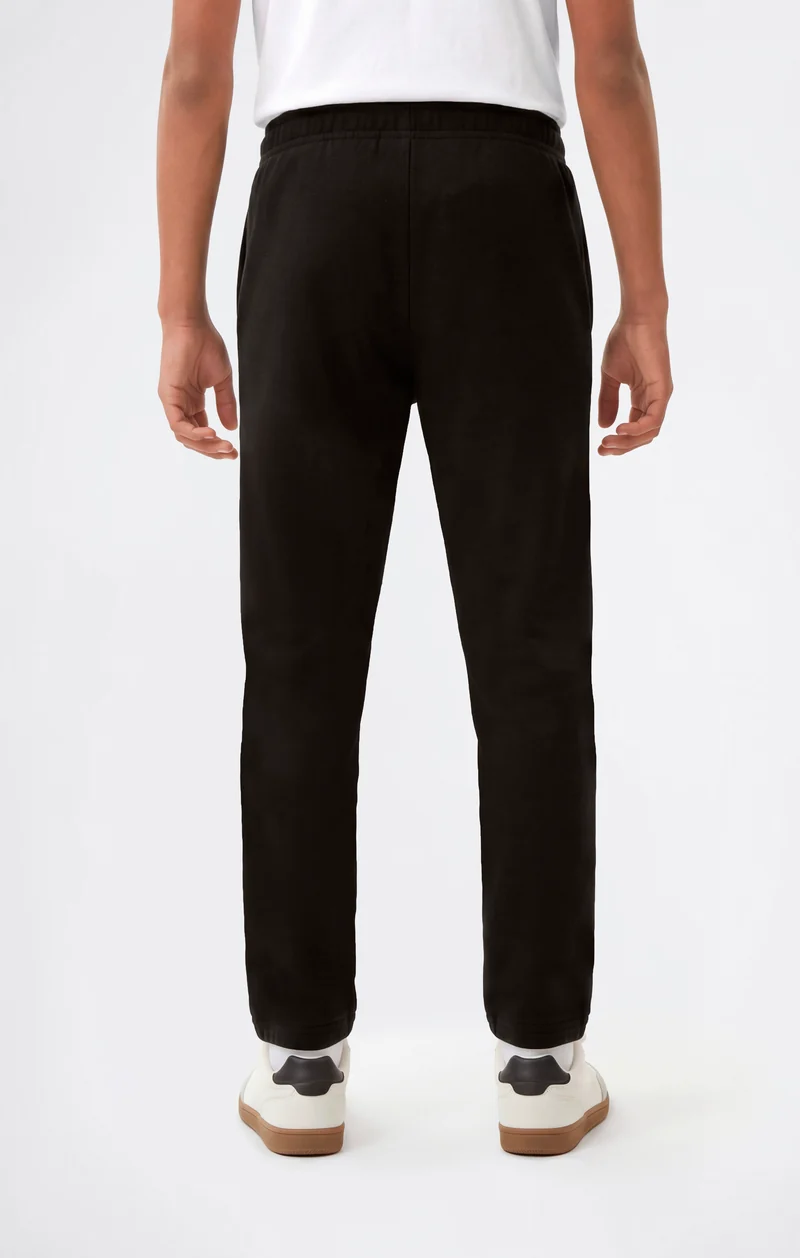 Boys’ Straight Hem Trousers with Brushed Interior