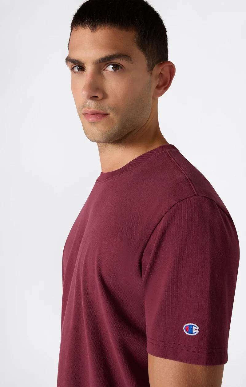 Men’s Heavy Cotton Basic T-Shirt with C Logo