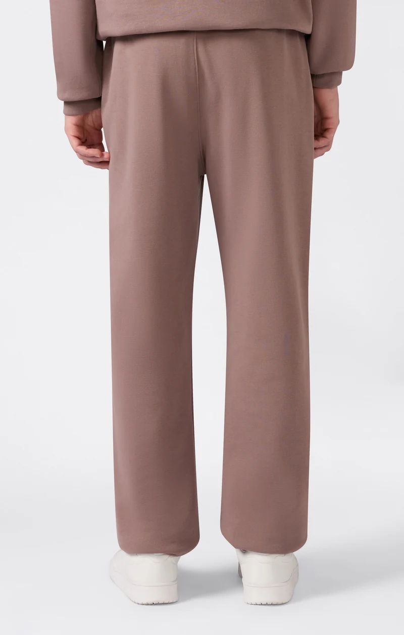 Men’s Trousers with Elasticated Cuffs, C Logo and Brushed Interior