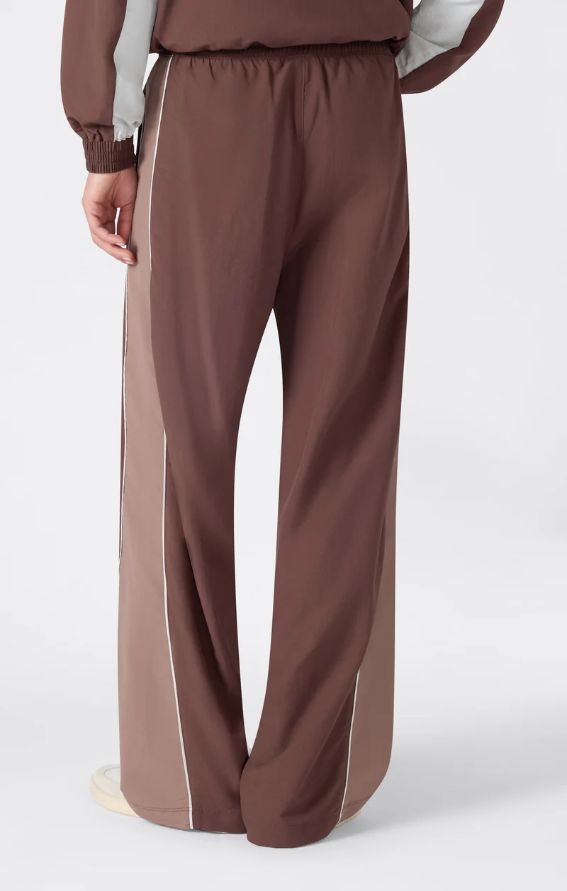 Women’s Wide Leg Nylon Trousers