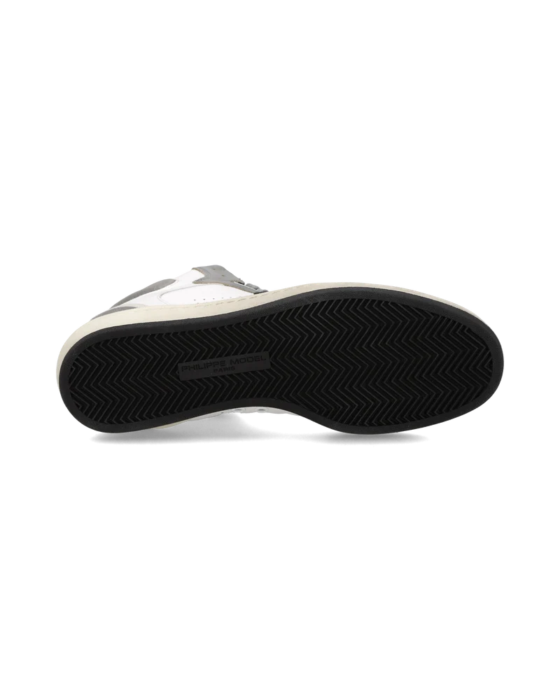Sneakers Pgal High Men, White Grey