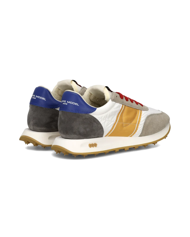 Sneakers Running Tour Men, Orange Grey