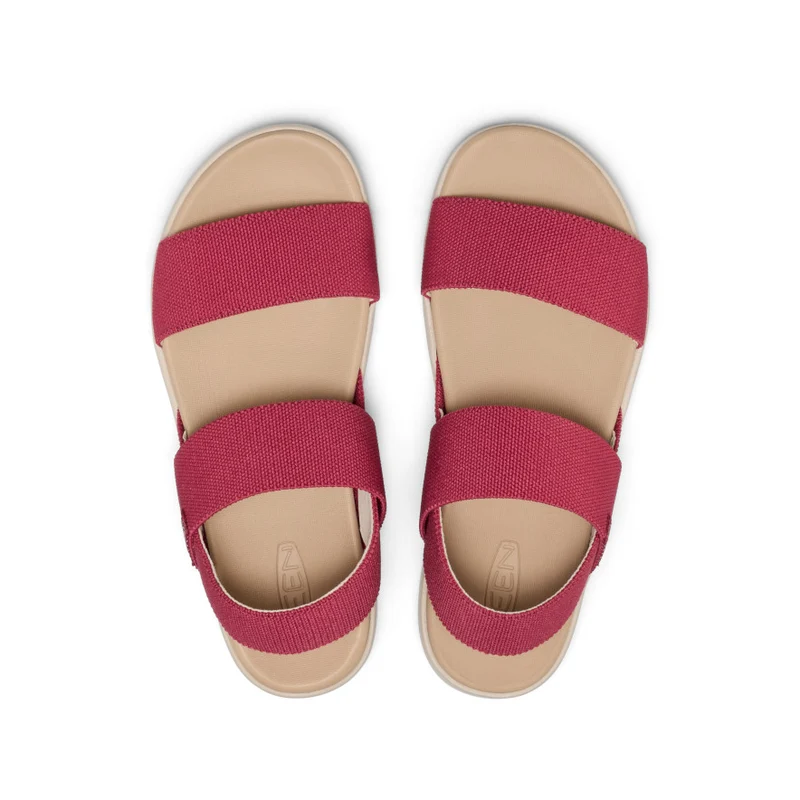 Elle Riemensandalen für Damen | Garnet/Birch