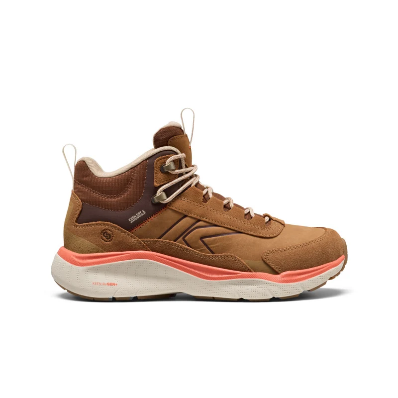 Leiki Leder Wasserdichte Wanderstiefel | Chipmunk/Birch