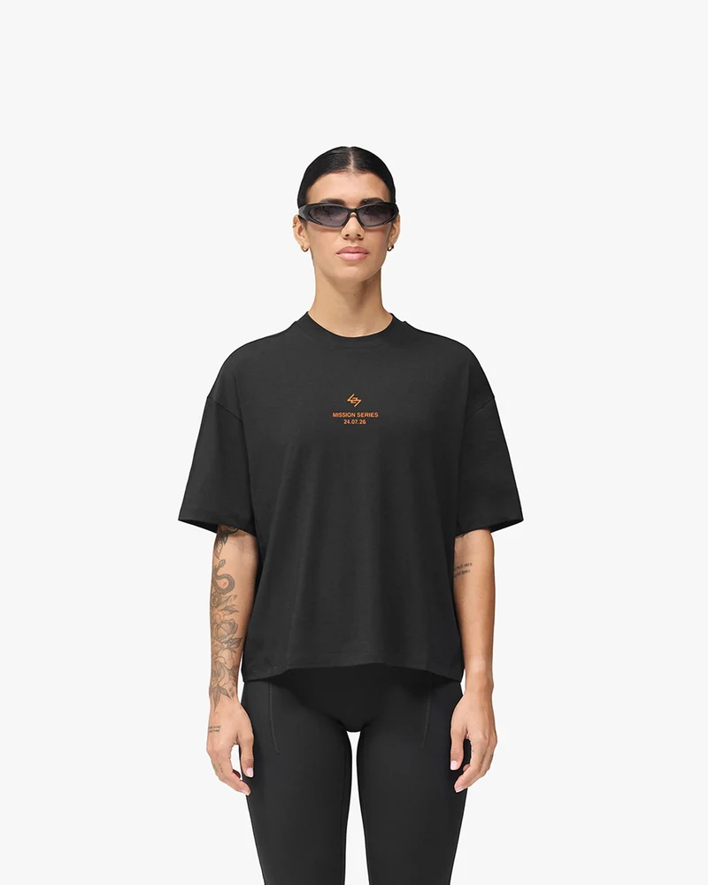 247 Mission Series T-Shirt 2026 - Jet Black