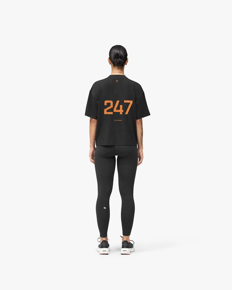 247 Mission Series T-Shirt 2026 - Jet Black