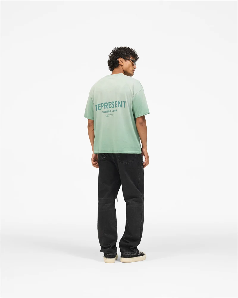 Represent Owners Club T-Shirt - Washed Aloe