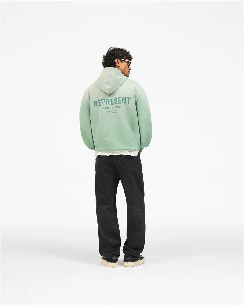 Represent Owners Club Hoodie - Washed Aloe