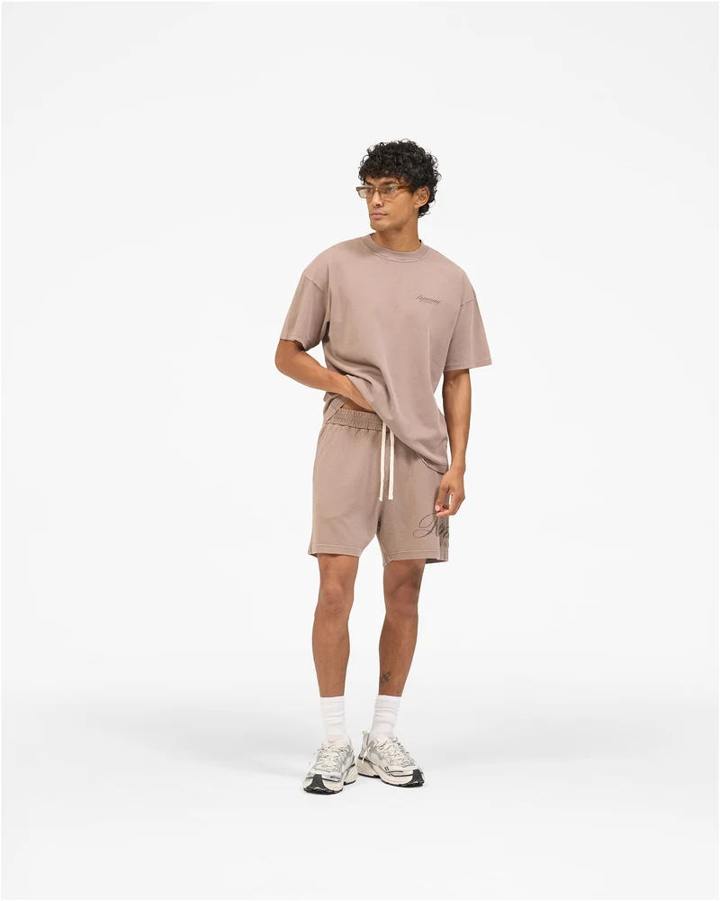 Represent Owners Club Script T-Shirt - Truffle