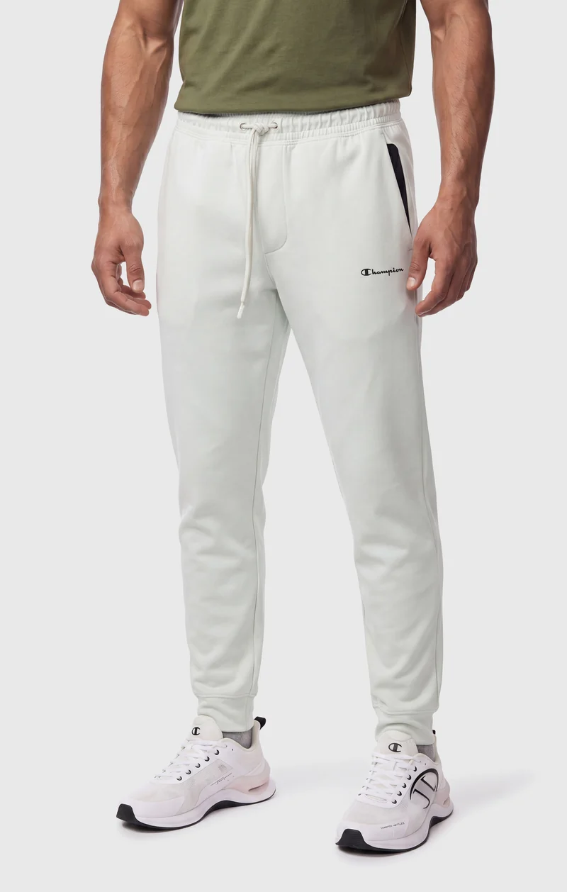 Men’s Cuffed Trousers in Stretch Interlock C-Tech