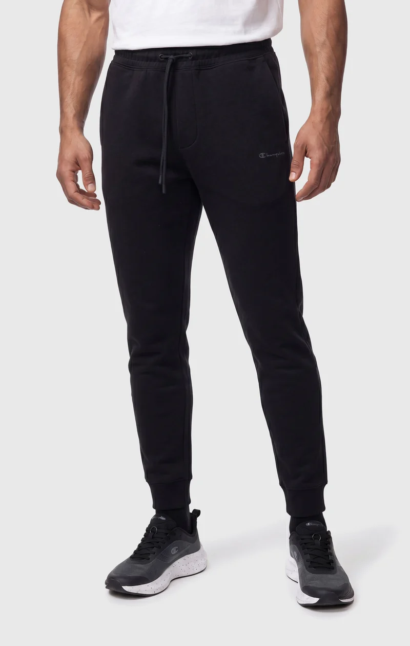 Men’s Cuffed Trousers in Stretch Interlock C-Tech