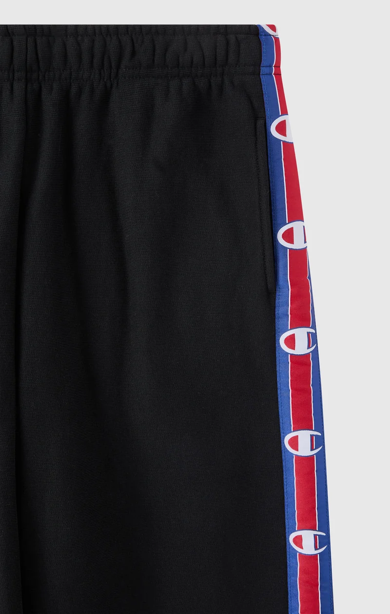 Women’s Reverse Weave Wide Leg Trousers with Logo Tape and Brushed Interior