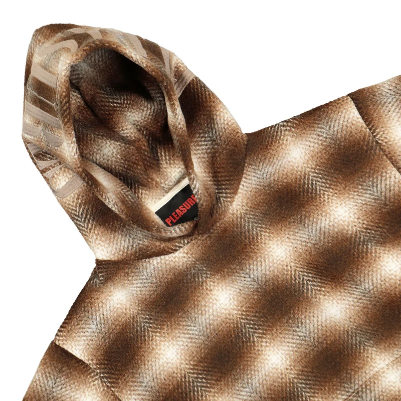 Beyond Plaid Woven Hoodie