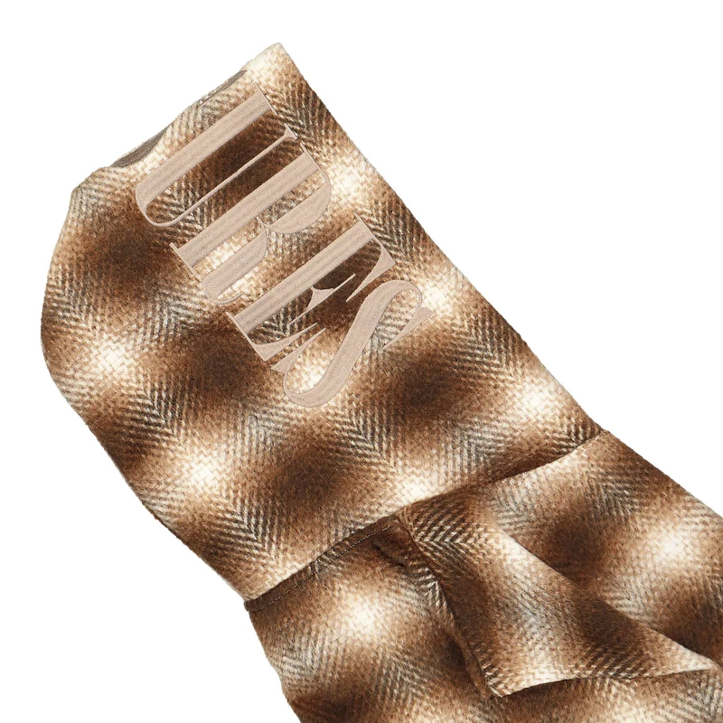 Beyond Plaid Woven Hoodie