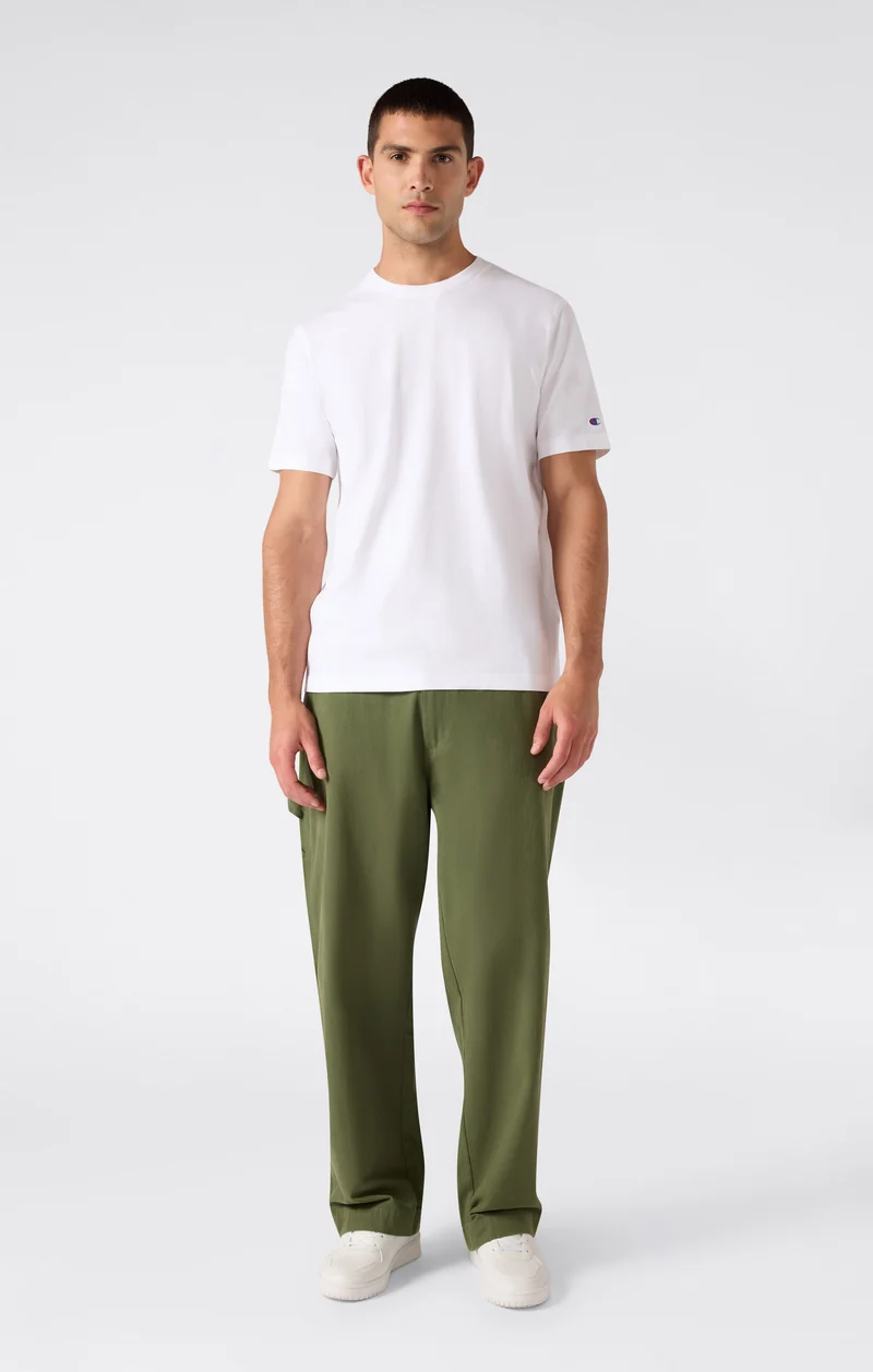 Men’s Heavy Cotton Basic T-Shirt with C Logo