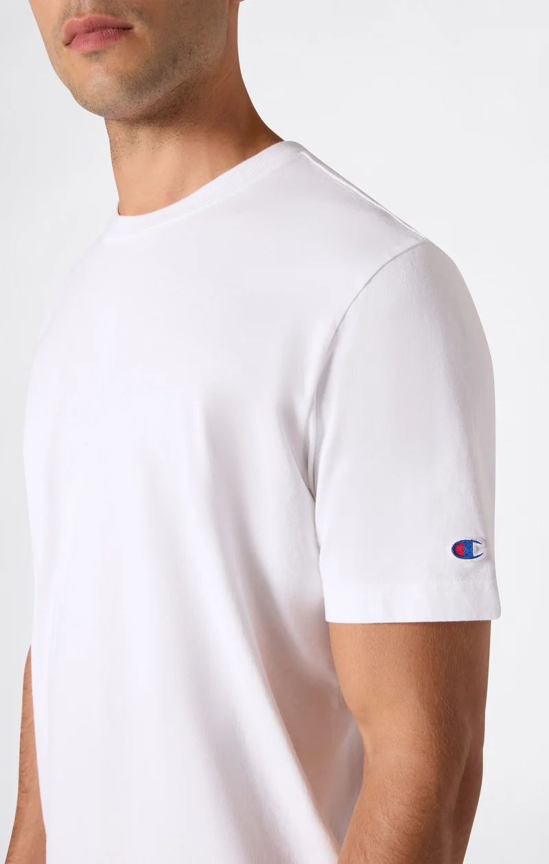 Men’s Heavy Cotton Basic T-Shirt with C Logo