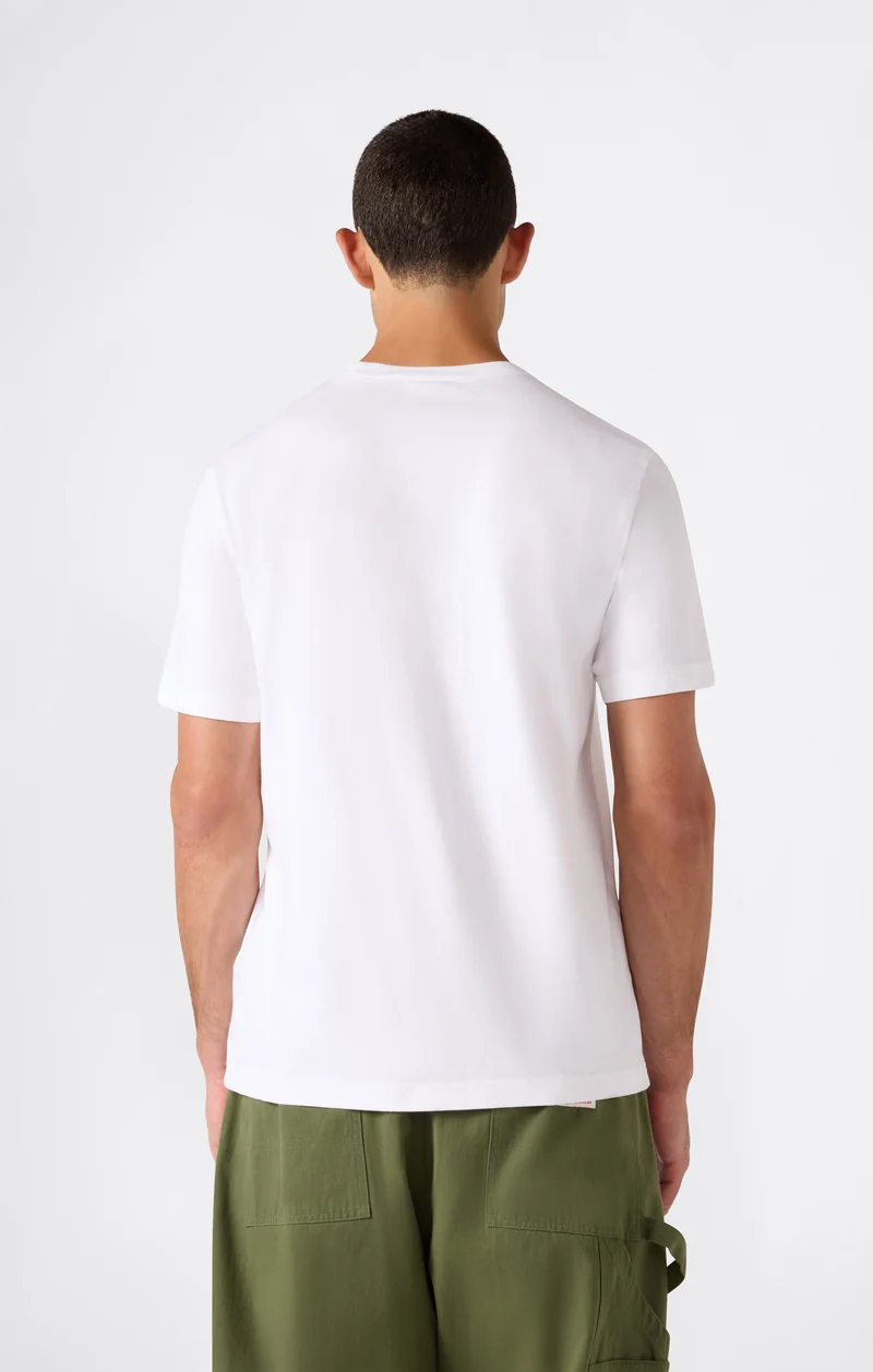 Men’s Heavy Cotton Basic T-Shirt with C Logo