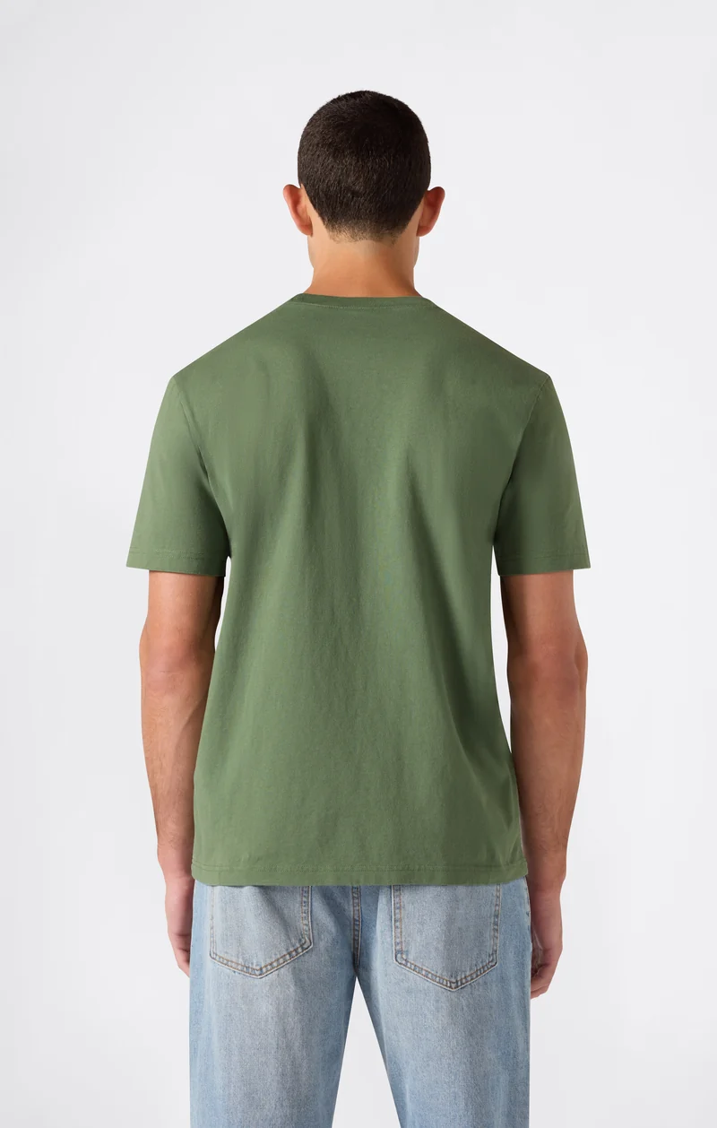 Men’s Heavy Cotton Basic T-Shirt with C Logo