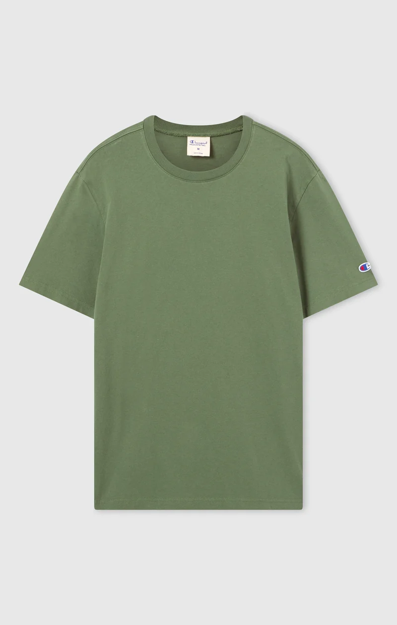 Men’s Heavy Cotton Basic T-Shirt with C Logo