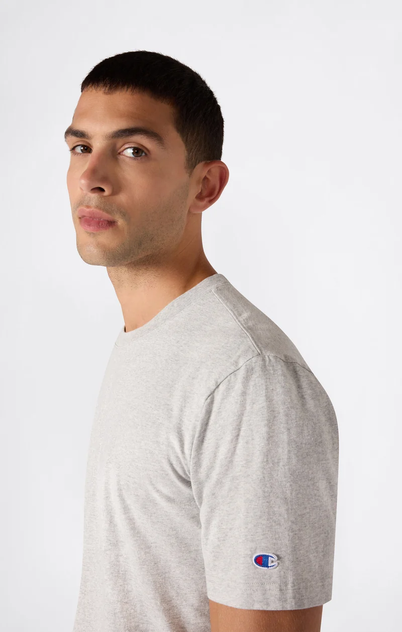 Men’s Heavy Cotton Basic T-Shirt with C Logo