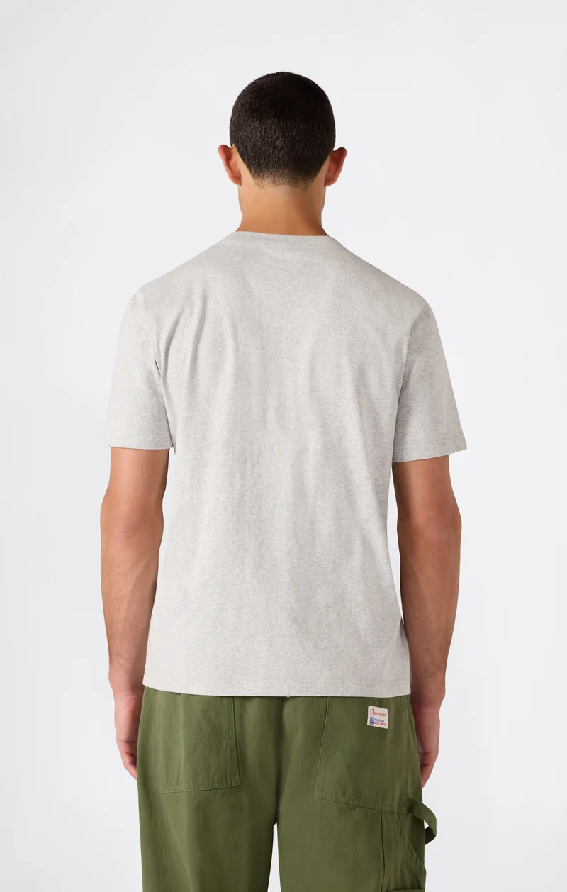 Men’s Heavy Cotton Basic T-Shirt with C Logo