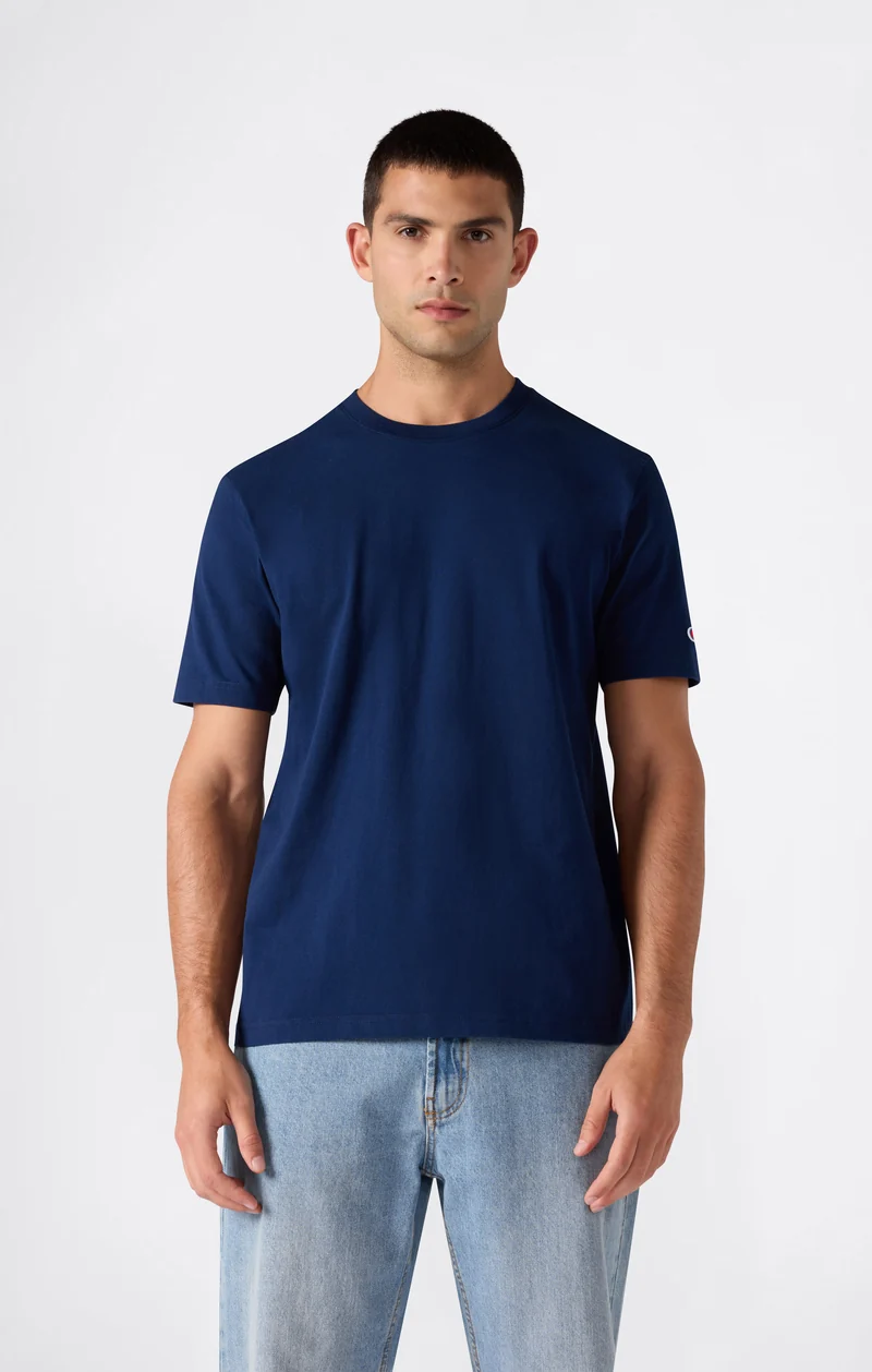 Men’s Heavy Cotton Basic T-Shirt with C Logo