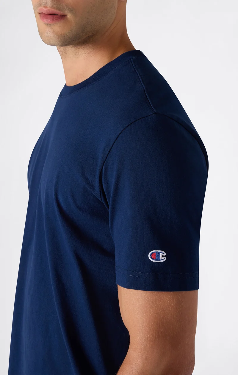 Men’s Heavy Cotton Basic T-Shirt with C Logo