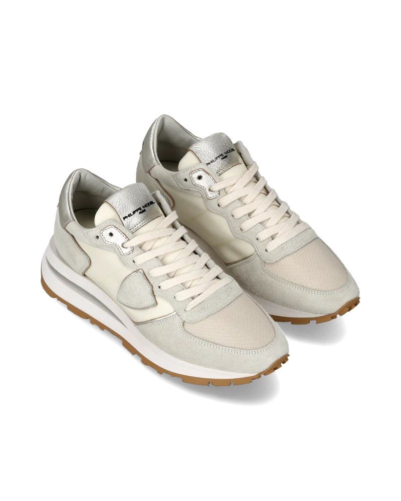 Sneakers Tropez Haute Women with metallic details, Butter