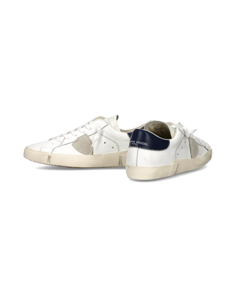 Sneakers Prsx Men, White Ocean Blue
