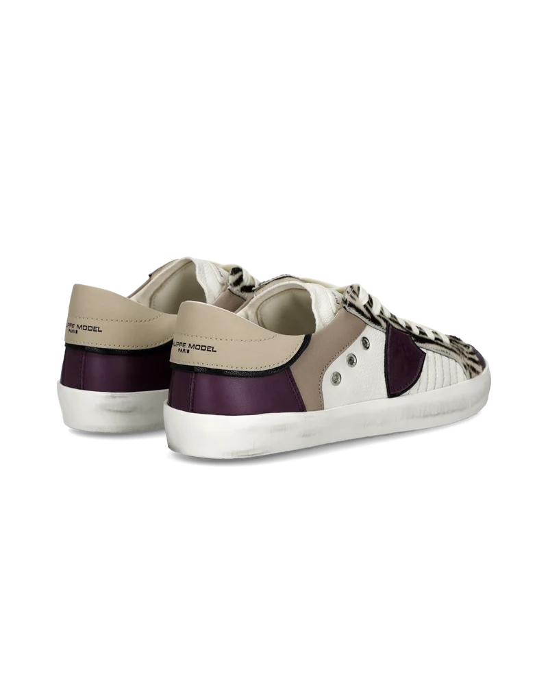 Sneaker Prsx Junior, White Purple