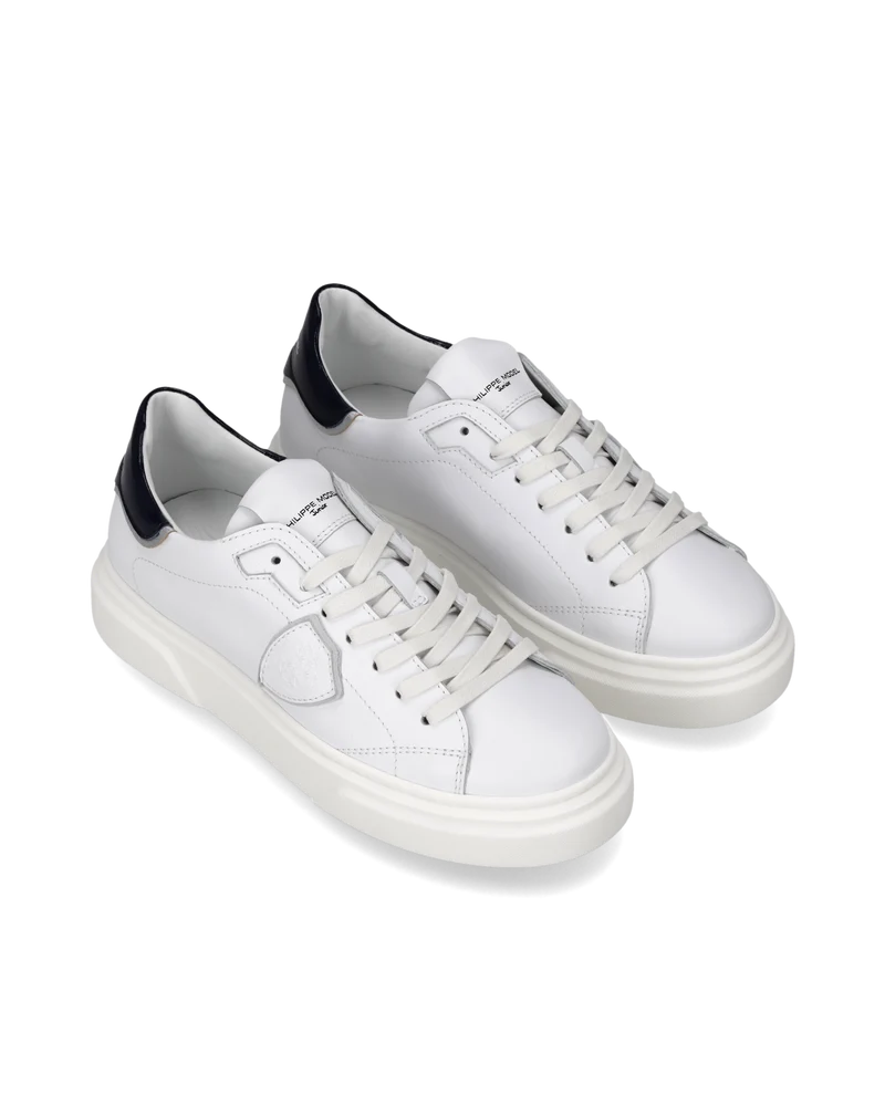 Sneaker Temple Junior, White Blue