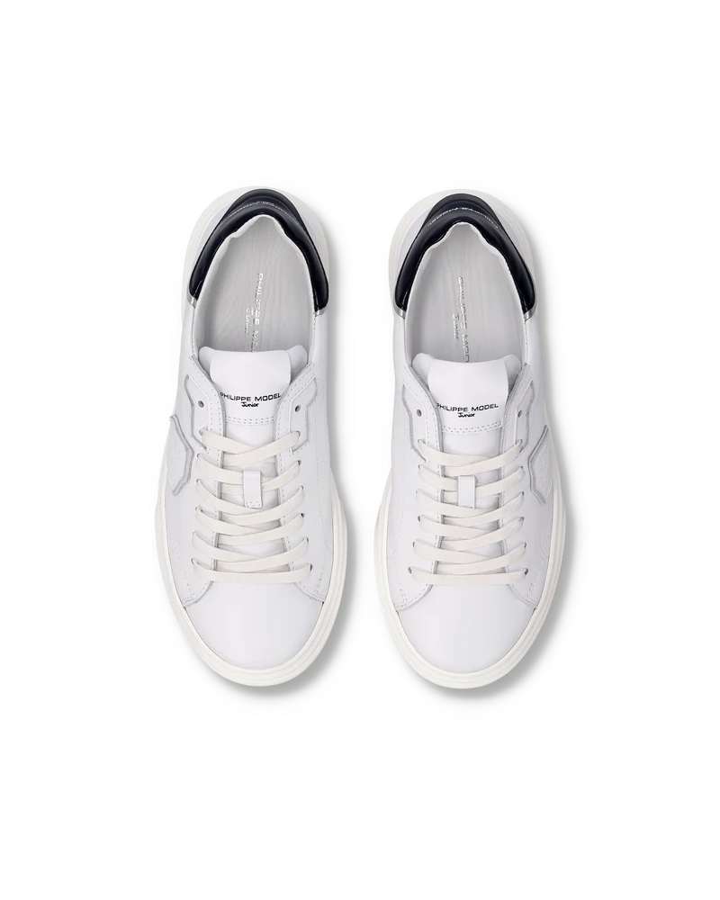 Sneaker Temple Junior, White Blue