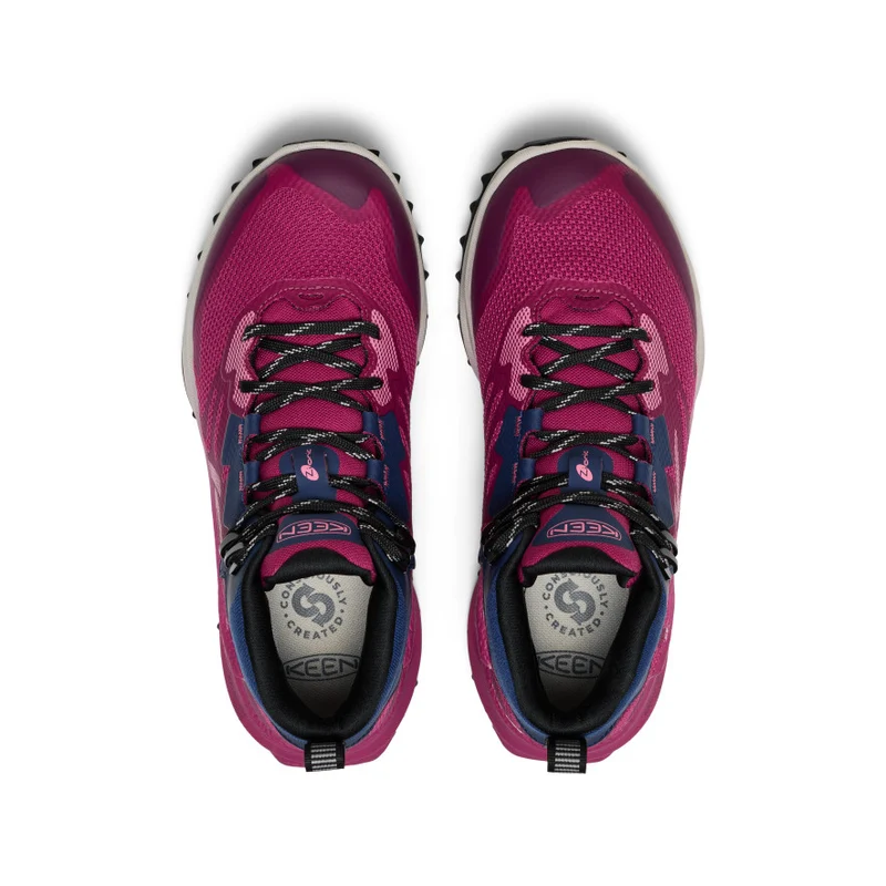 Zionic NXT Wasserdichte Wanderstiefel für Damen | Beaujolais/Pink Lemonade