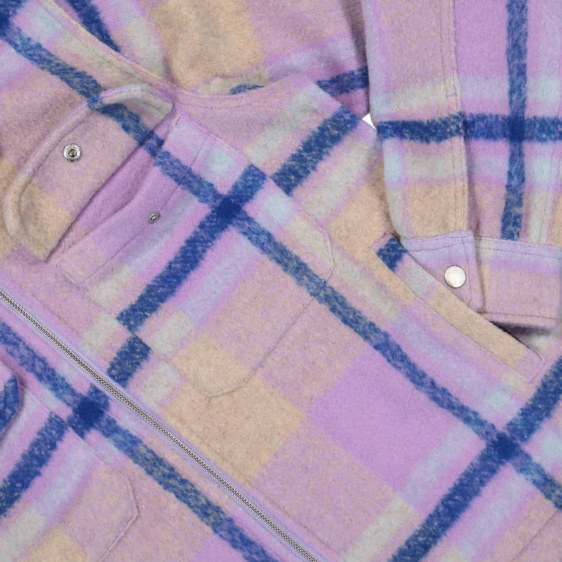 Folklore Plaid Work Jacket