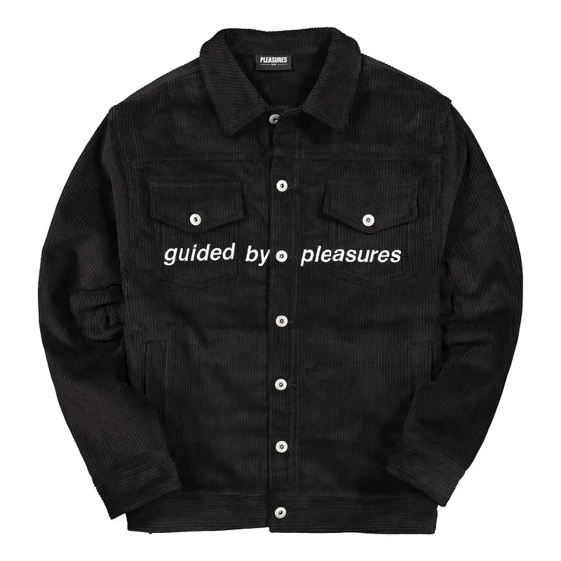 Guided Corduroy Trucker Jacket