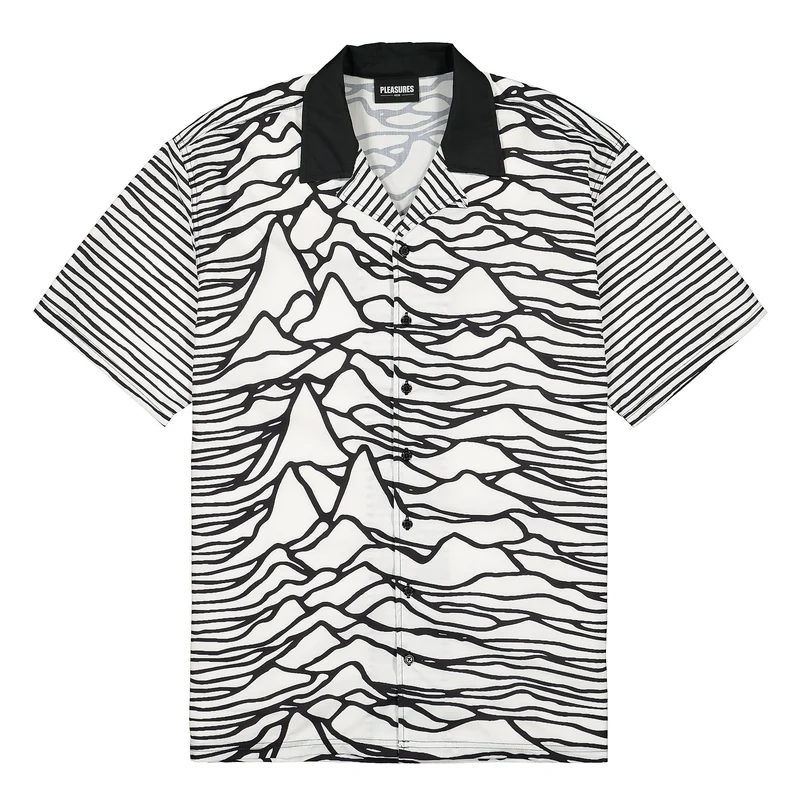 Joy Division x Pleasures Waves Short Sleeve Button Down
