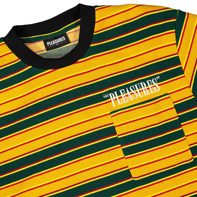 Chainsmoke Stripe SS Shirt