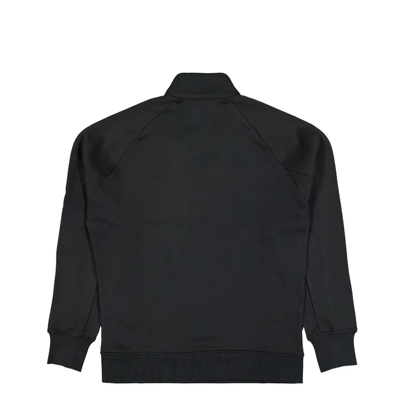Diagonal Raised Fleece Half Zip Lens Sweatshirt